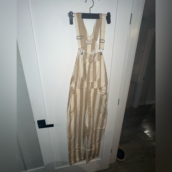 Brixton Striped Overalls - Picture 3 of 8